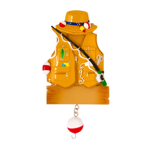 Fishing Vest Ornament
