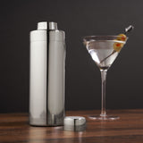 Harrison element cocktail shaker in silver viski®