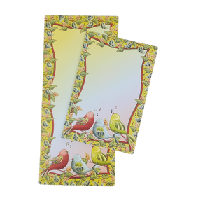 Deluxe List Pad Gift Set - Songbirds