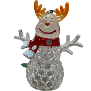 3.75"LED Reindeer Ornament