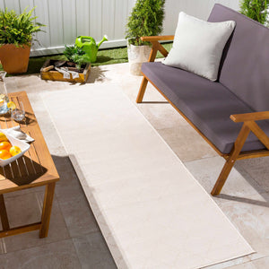 Cream Moolap Outdoor Rug - Clearance