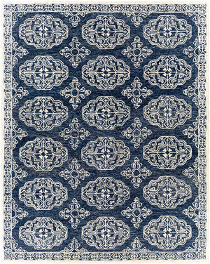Glenoma Blue Regency Wool Rug