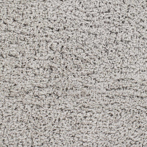 Siari Solid Medium Gray Shag Rug