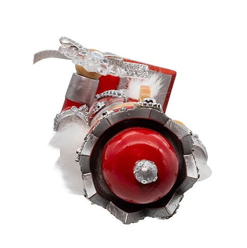 Red & Silver Nutcracker - 15" - King