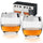 Irving-crystal-chrome-rim-tumblers-viski®-Tumblers
