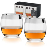 Irving-crystal-chrome-rim-tumblers-viski®-Tumblers