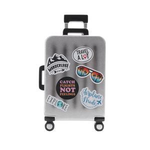 Adventure Awaits Suitcase Ornament