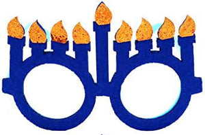 Menorah Shaped Novelty Glasses
