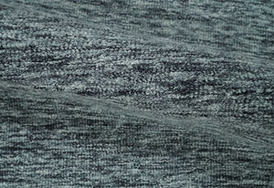 Gray and Charcoal Solid Shaded Hand Tufted Natural Multi Size Wool Area Rug