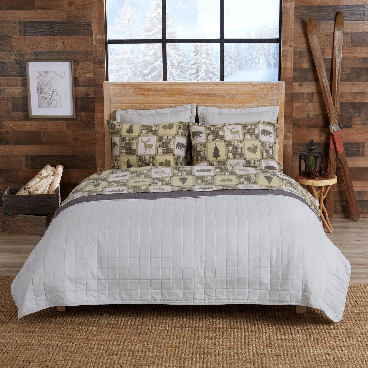 100% Turkish Cotton Flannel Sheet Sets - Boulder Collection