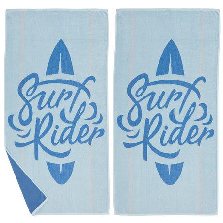 Great Bay Home 2 Pack Vibrant Printed Beach Towels | Boca Collection by Great Bay Home