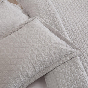 3-Piece Textured Quilt Set - Emeline Collection