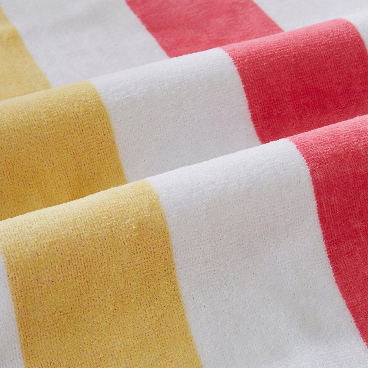 Great Bay Home 4 Pack Cotton Stripe Beach Towel - Sunset Bay Collection 4 Pack 100% Cotton Reversible Cabana Beach Towel | Sunset Bay by Great Bay Home