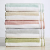 4 Pack Striped Cabana Beach Towel - Edgartown Collection
