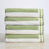 4 Pack Striped Cabana Beach Towel - Edgartown Collection