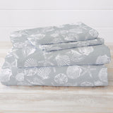 4-Piece Coastal Microfiber Sheet - Newport Collection
