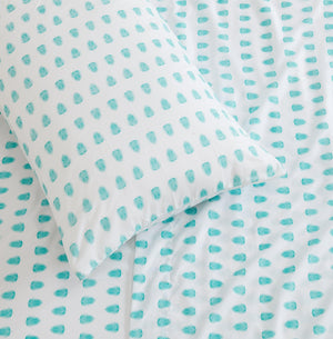 4-Piece Coastal Microfiber Sheet Set - Nantucket Collection