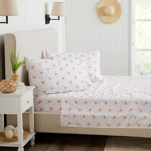 4-Piece Coastal Microfiber Sheet Set - Nantucket Collection