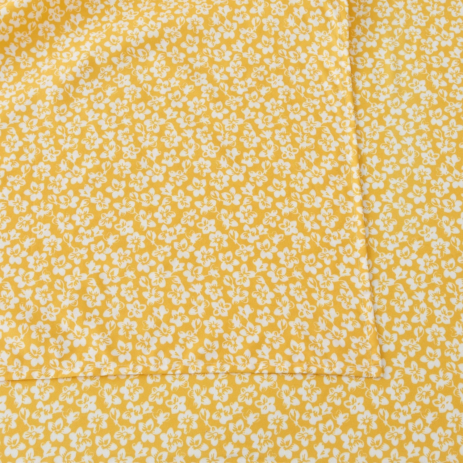 4 Piece Watercolor Floral Microfiber Sheet - Delia Collection