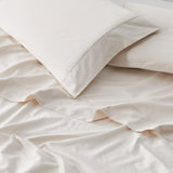 Great Bay Home Bed Sheets 100% Cotton Sateen Sheet Set - Rosalia Collection 100% Cotton Sateen Sheet Set
