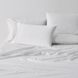 Great Bay Home Bed Sheets 100% Cotton Sateen Sheet Set - Rosalia Collection 100% Cotton Sateen Sheet Set