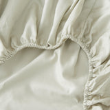 Great Bay Home Bed Sheets 100% Cotton Sateen Sheet Set - Rosalia Collection 100% Cotton Sateen Sheet Set