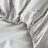 Great Bay Home Bed Sheets 100% Cotton Sateen Sheet Set - Rosalia Collection 100% Cotton Sateen Sheet Set