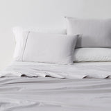 Great Bay Home Bed Sheets 100% Cotton Sateen Sheet Set - Rosalia Collection 100% Cotton Sateen Sheet Set
