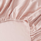 Great Bay Home Bed Sheets 100% Cotton Sateen Sheet Set - Rosalia Collection 100% Cotton Sateen Sheet Set