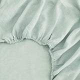 Great Bay Home Bed Sheets 100% European Flax Linen Sheet Set 100% European Flax Linen Sheet Set