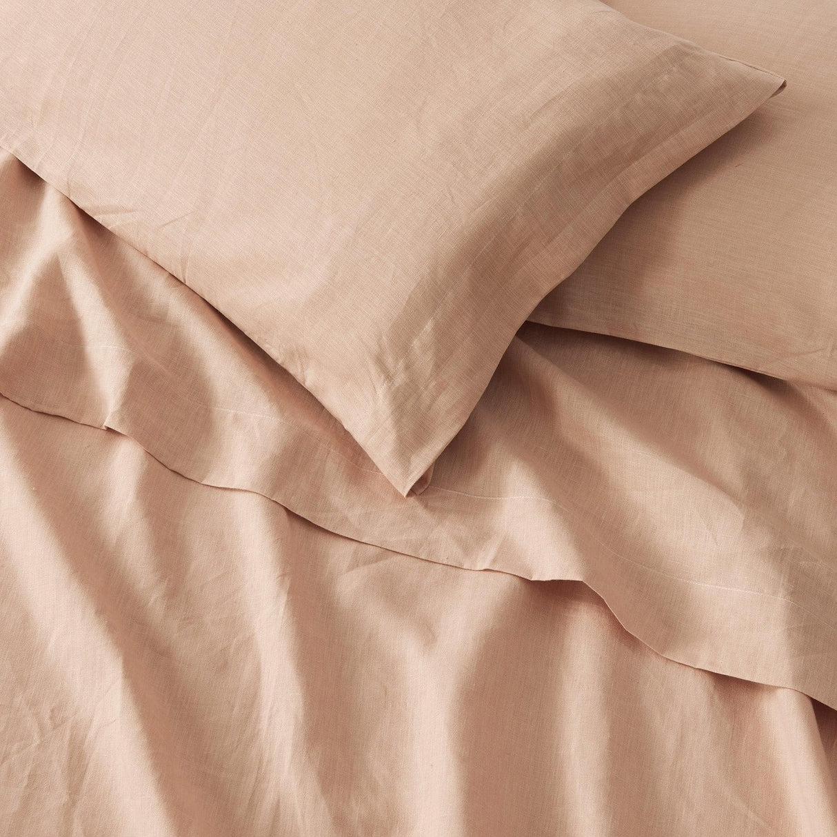 Great Bay Home Bed Sheets 100% European Flax Linen Sheet Set 100% European Flax Linen Sheet Set
