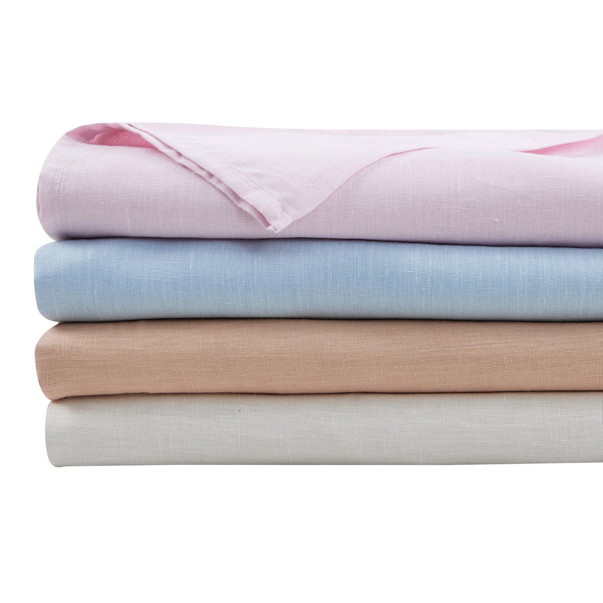 Great Bay Home Bed Sheets 100% European Flax Linen Sheet Set 100% European Flax Linen Sheet Set