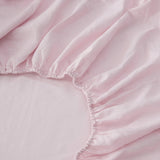 Great Bay Home Bed Sheets 100% European Flax Linen Sheet Set 100% European Flax Linen Sheet Set
