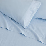 Great Bay Home Bed Sheets 100% European Flax Linen Sheet Set 100% European Flax Linen Sheet Set