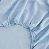 Great Bay Home Bed Sheets 100% European Flax Linen Sheet Set 100% European Flax Linen Sheet Set
