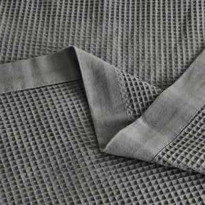 100% Cotton Small Waffle Weave Blanket - Hazel Collection
