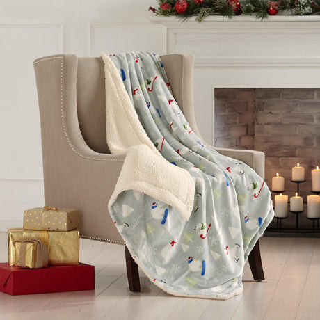 Sherpa Throw Blanket - Eve Collection
