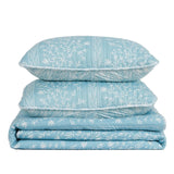 Blue Floral Quilt Set - Senna Collection