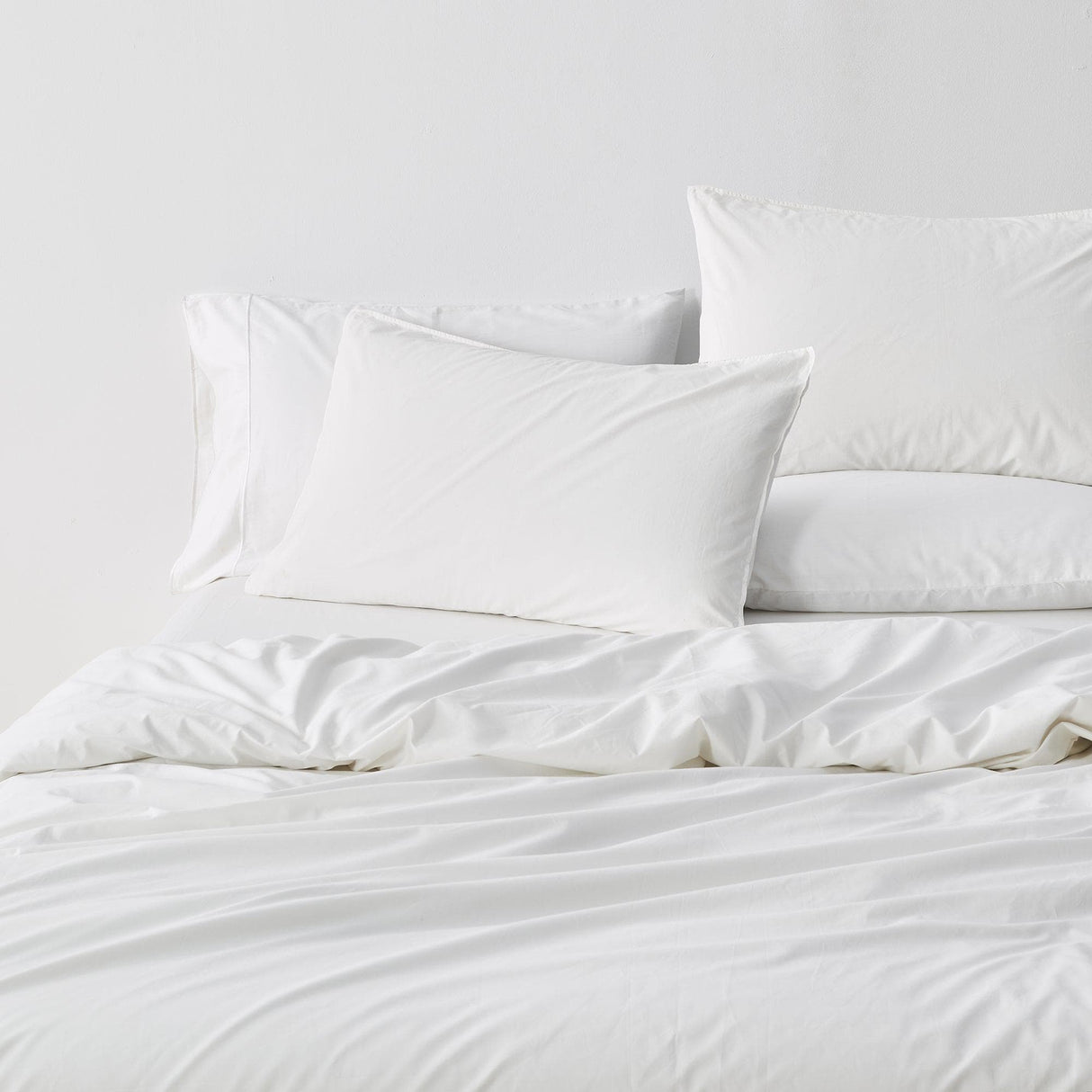 Great Bay Home Duvet 100% Pima Cotton Percale Duvet Set 100% Pima Cotton Percale Duvet Set