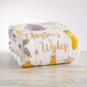 Holiday Sherpa Throw - Esmay Collection