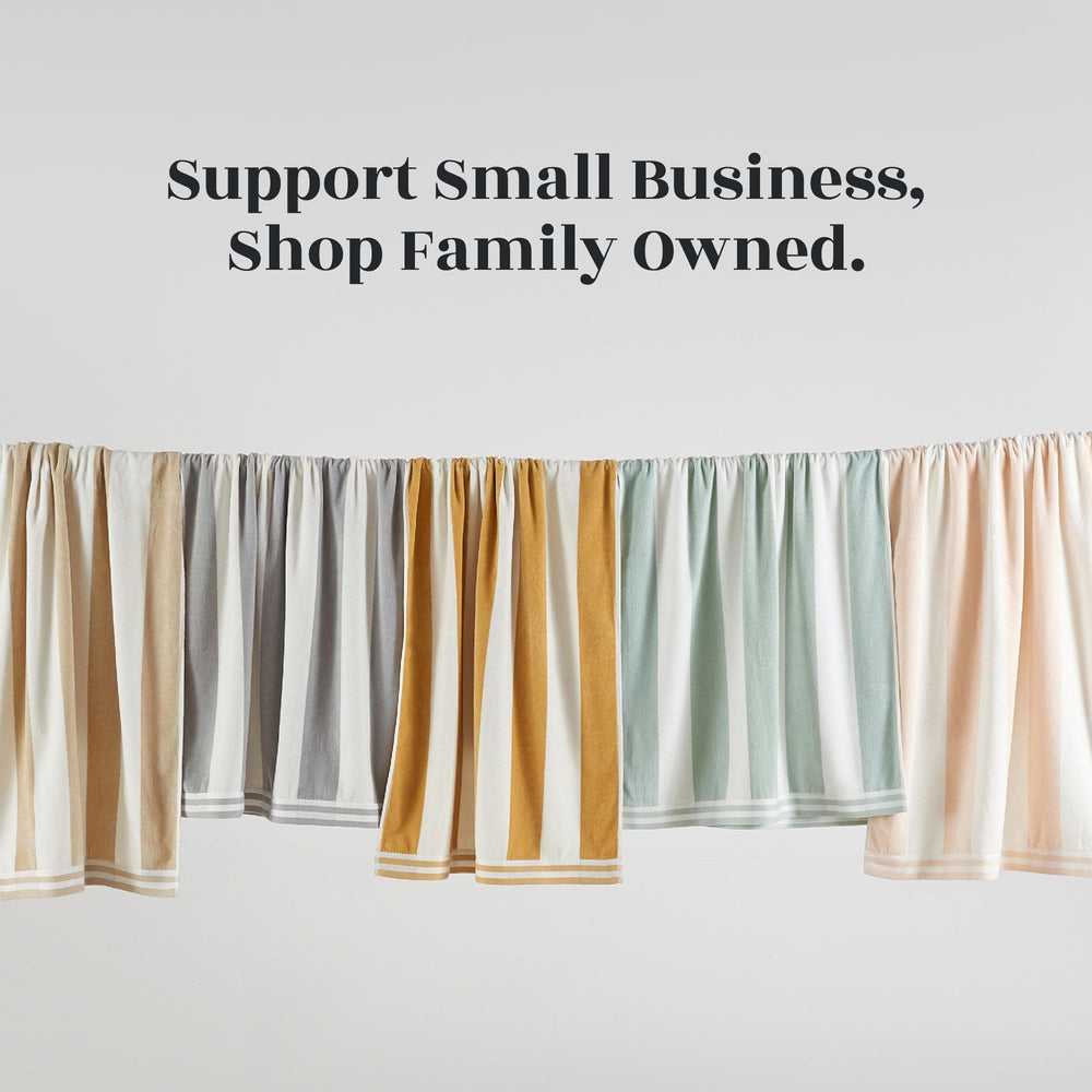 Oversized Striped Cabana Beach Towel - Edgartown Collection