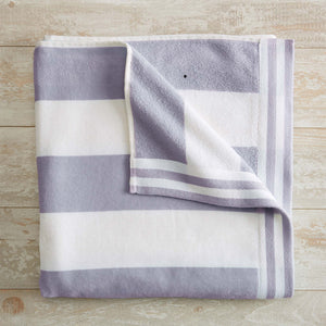 Oversized Striped Cabana Beach Towel - Edgartown Collection