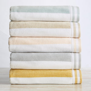 Oversized Striped Cabana Beach Towel - Edgartown Collection