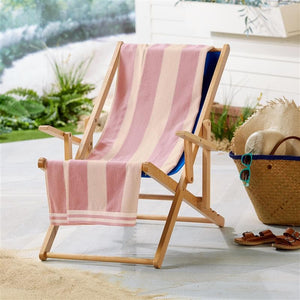 Oversized Striped Cabana Beach Towel - Edgartown Collection
