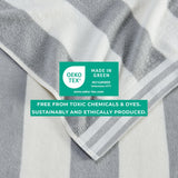 Oversized Striped Cabana Beach Towel - Edgartown Collection