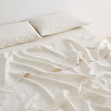 Great Bay Home Pillowcases 100% European Flax Linen Pillowcase Set 100% European Flax Linen Pillowcase Set