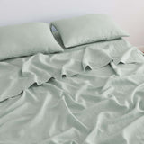 Great Bay Home Pillowcases 100% European Flax Linen Pillowcase Set 100% European Flax Linen Pillowcase Set