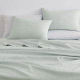Great Bay Home Pillowcases King / Eucalyptus 100% European Flax Linen Pillowcase Set 100% European Flax Linen Pillowcase Set