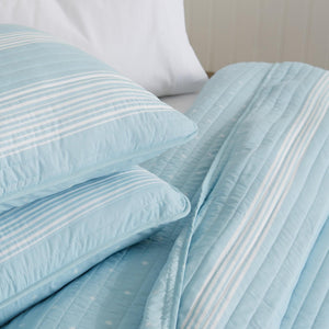 3-Piece Stripe Quilt - Madelina Collection