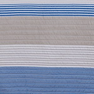3 Piece Striped Quilt Set - Bryce Collection